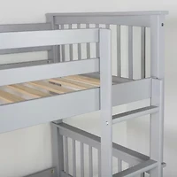 Solid Wood Mission Design Bunk Bed