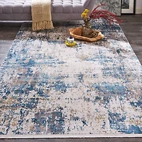 Weave And Wander Bonnie Abstract Indoor Rectangular Accent Rug