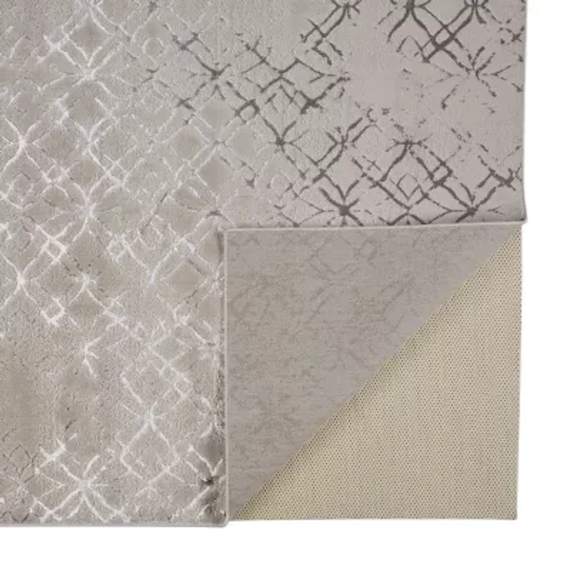 Weave And Wander Aria Geometric Indoor Rectangular Accent Rug
