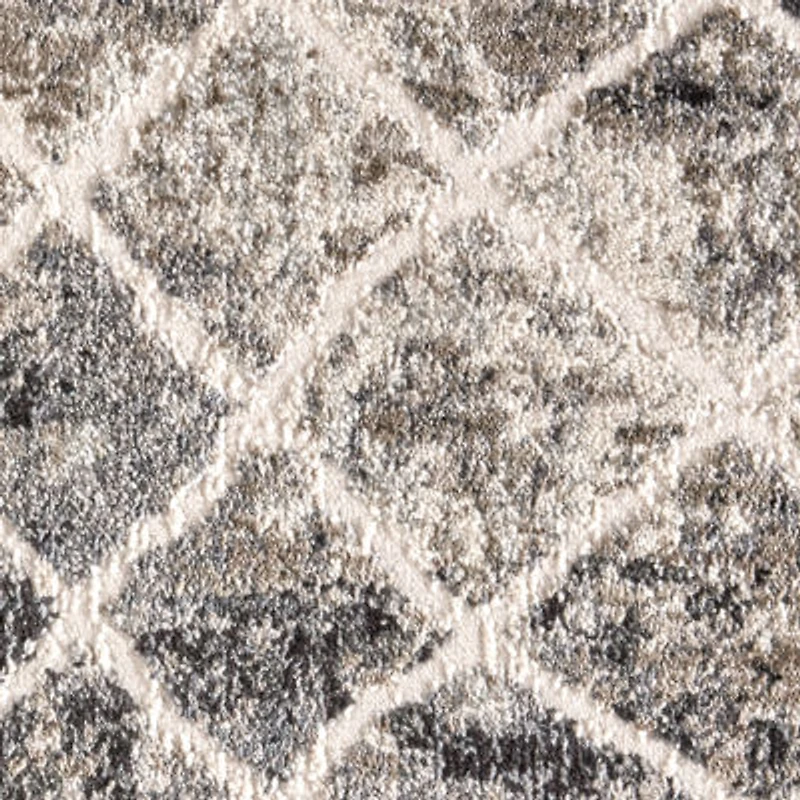 Weave And Wander Roundveda Abstract Indoor Round Area Rug
