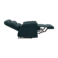 ProLounger Barbera Wall Hugger Biscuit Tufted Recliner Stain-Resistant Microfiber