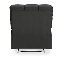ProLounger Barbera Wall Hugger Biscuit Tufted Recliner Stain-Resistant Microfiber