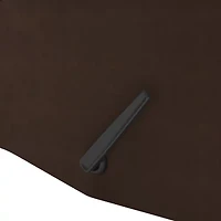 ProLounger Barbera Wall Hugger Biscuit Tufted Recliner Stain-Resistant Microfiber