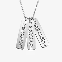 Womens 24K Gold Over Silver 18 Inch Pendant Necklace