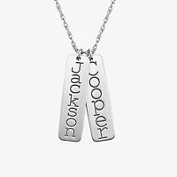 Womens 24K Gold Over Silver 18 Inch Pendant Necklace