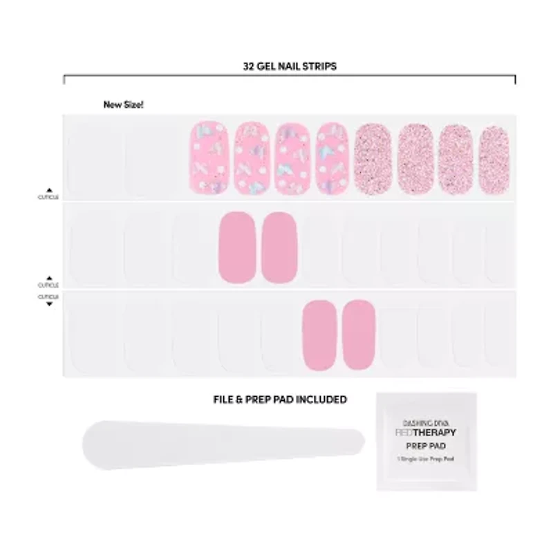 Dashing Diva Gloss Shine Gel Nail Strips Palette Appliques