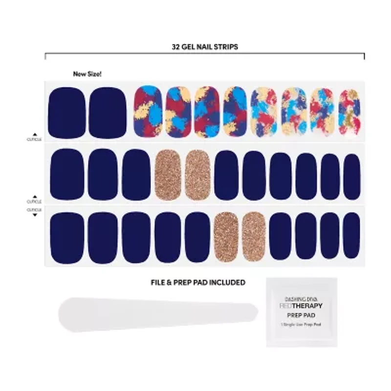 Dashing Diva Gloss Shine Gel Nail Strips Palette Appliques