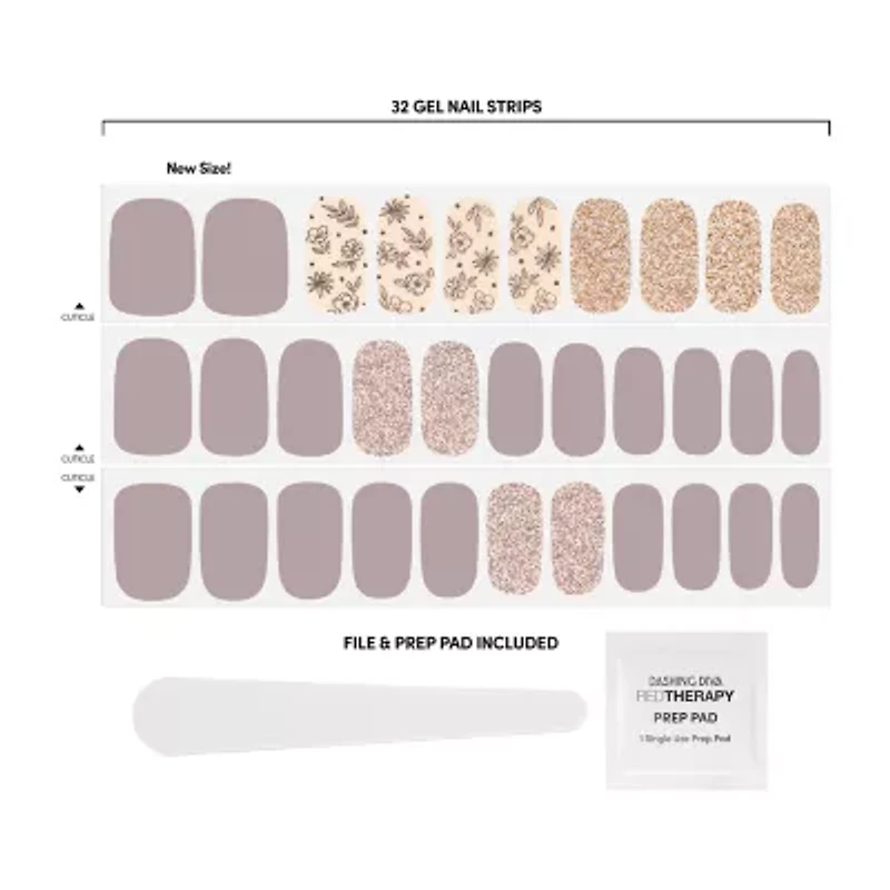 Dashing Diva Gloss Shine Gel Nail Strips Palette Appliques