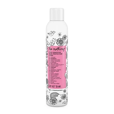No Nothing Fragrance Free Very Sensitive Heat Protectant Spray - 5.0 Oz.