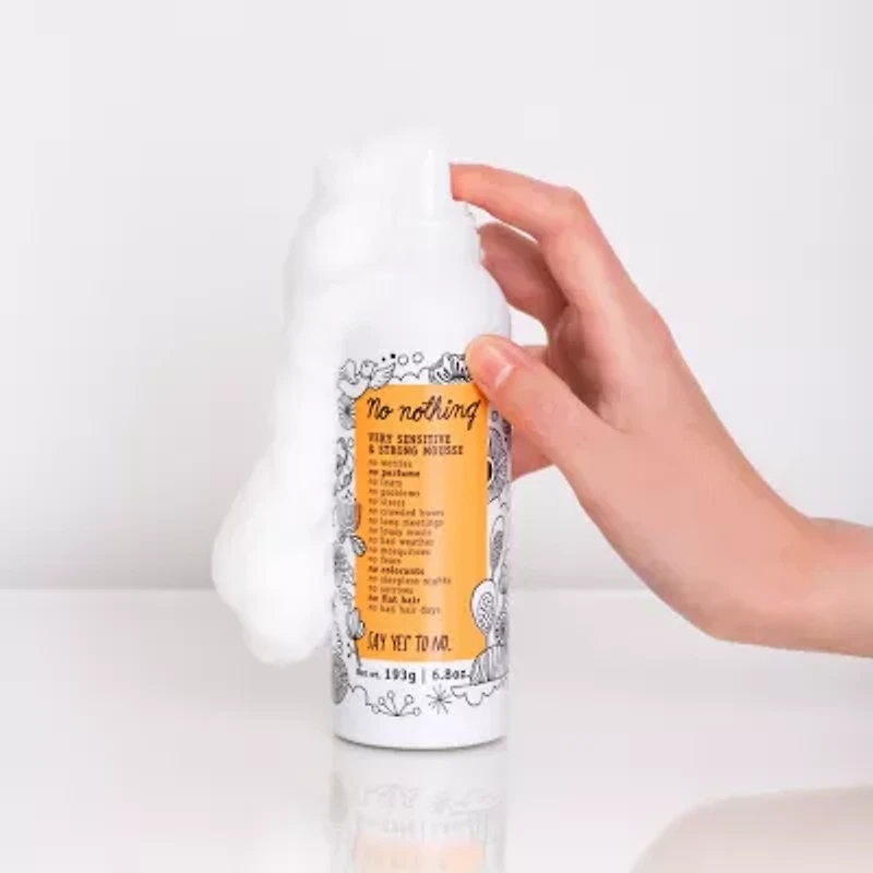 No Nothing Fragrance Free Strong Mousse - 6.8 Oz.