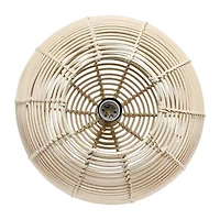 All the Rages Lalia Home Ball Shaped Rattan Pendant Light