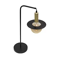All the Rages Lalia Home Black Oslo Metal Table Lamp