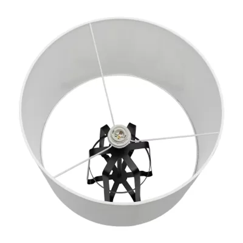 All the Rages Lalia Home Oil Rubbed Bronze Stockholm Iron Table Lamp