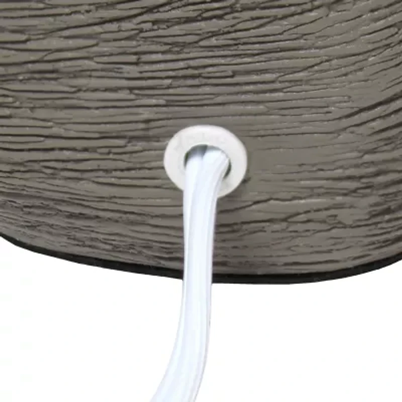 All the Rages Simple Designs Bedrock Ceramic Table Lamp