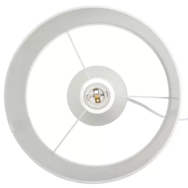 All the Rages Simple Designs Strikers Basic Ceramic Table Lamp