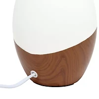 All the Rages Simple Designs Strikers Basic Ceramic Table Lamp