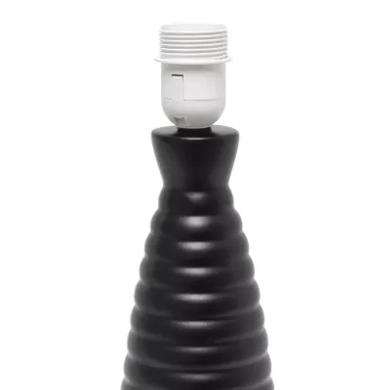 All the Rages Simple Designs Alsace Bottle Ceramic Table Lamp