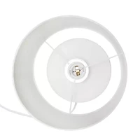 All the Rages Simple Designs Fresh Prints Ceramic Table Lamp