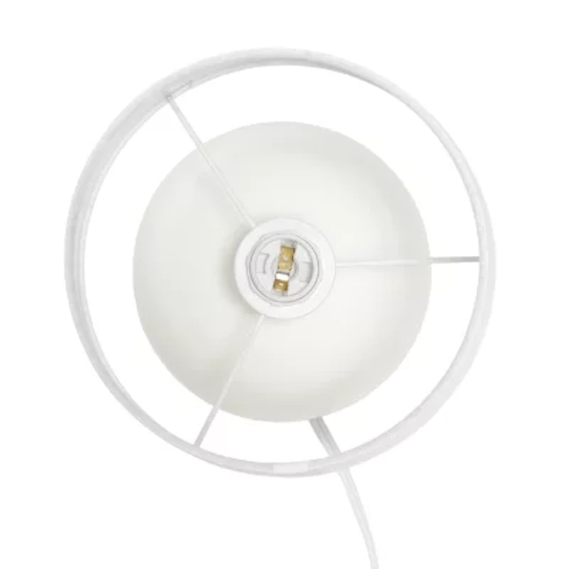 All the Rages Simple Designs Petite Mid Century Ceramic Table Lamp