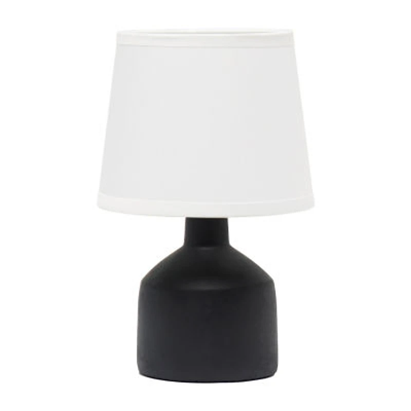All the Rages Simple Designs Mini Bocksbeutal Ceramic Table Lamp