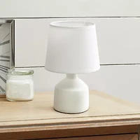 All the Rages Simple Designs Mini Bocksbeutal Ceramic Table Lamp