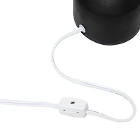 All the Rages Simple Designs Mini Bocksbeutal Ceramic Table Lamp