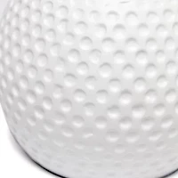 All the Rages Simple Designs Studded Texture Ceramic Table Lamp