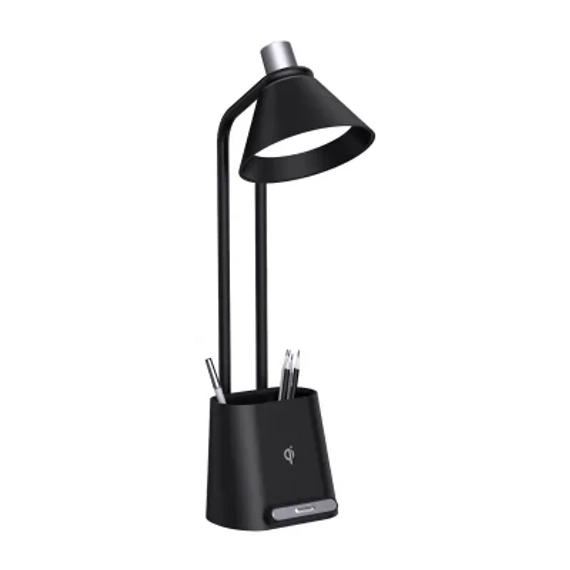 Sheffield Labs 16.6" Raquel Black Matte Led Desk Lamp