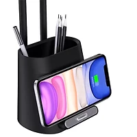 Sheffield Labs 16.6" Raquel Black Matte Led Desk Lamp