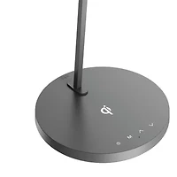 Sheffield Labs 18.6" Executive Gunmetal Wireless Charging Led Desk Lamp
