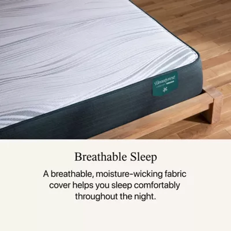 Beautyrest Harmony Hybrid Driftwood Bay 12" Firm Tight Top - Mattress + Box Spring