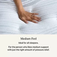 Beautyrest Harmony Cypress Bay 13.25" Medium Tight Top - Mattress + Box Spring