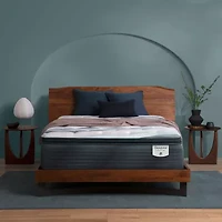 Beautyrest Harmony Lux Coral Island 15.75" Plush Pillow Top - Mattress + Box Spring