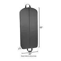 WallyBags 52" Deluxe Travel Garment Bag With Two Pockets