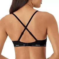 Hanes Originals Womens Medium Support Wireless Bralette Dho10t