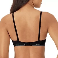 Hanes Originals Womens Medium Support Wireless Bralette Dho10t