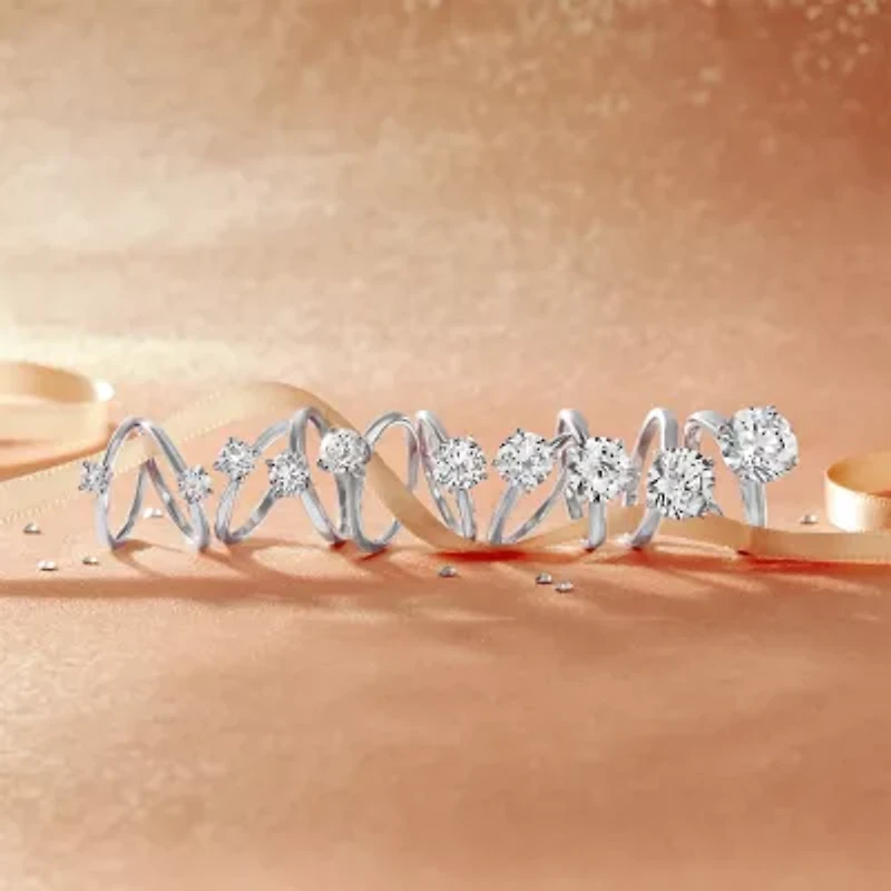 1 1/4 CT. Lab-Grown (G / SI2) Diamond Round Solitaire Engagement Ring 14k Gold