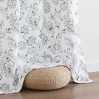 Regal Home Kelvis Printed Grommet Top Energy Saving Blackout Set of 2 Curtain Panel