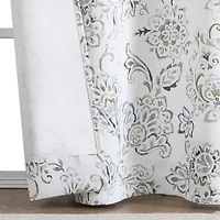 Regal Home Kelvis Printed Grommet Top Energy Saving Blackout Set of 2 Curtain Panel