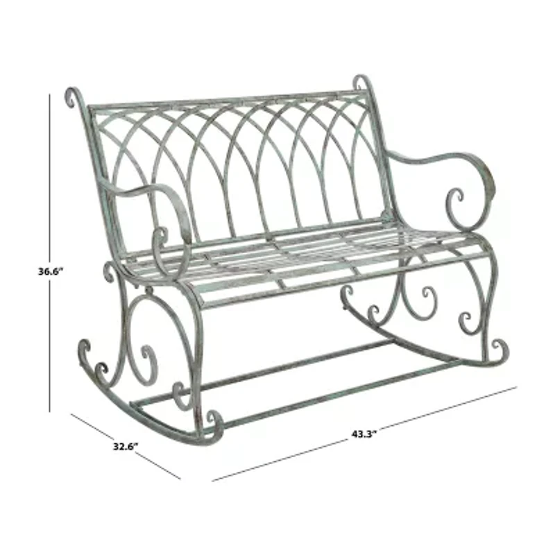 Ressi Patio Collection Rocking Bench