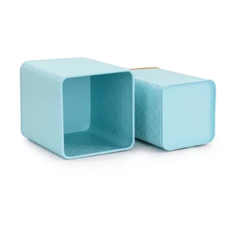 MegaChef Square Iron 3-pc. Canister