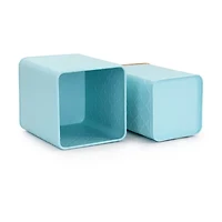MegaChef Square Iron 3-pc. Canister