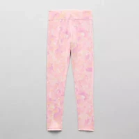 Xersion Little & Big Kid Girls Quick Dry High Rise 24" Active Skinny Full Length Leggings