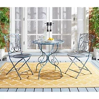 Safavieh Semly Patio Collection 3-pc. Bistro Set Folding