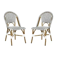Salcha Rattan 2 Pc Patio Chairs