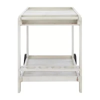 Safavieh Orland Patio Collection Wood-Top Serving Cart