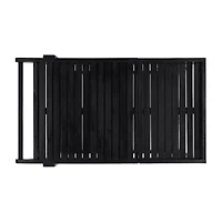 Orland Patio Collection Wood-Top Serving Cart