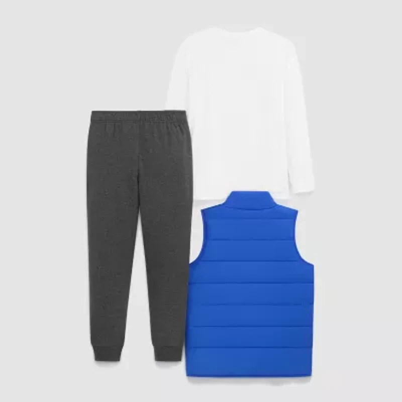 PUMA Big Kid Boys 3-pc. Pant Set