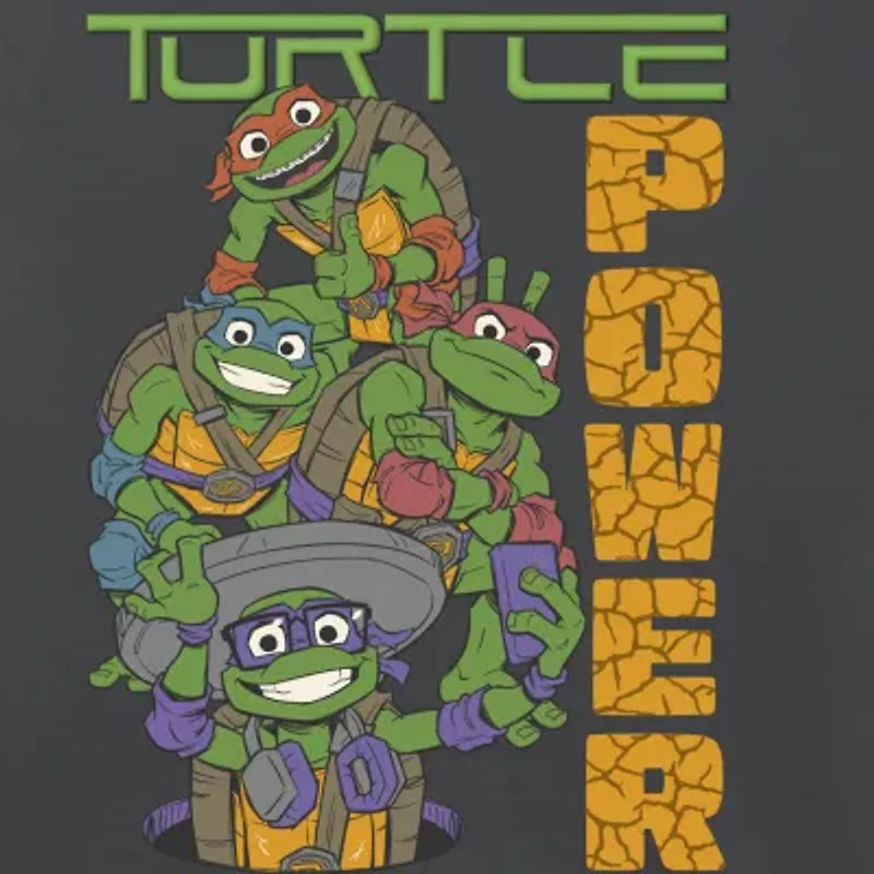 Teenage Mutant Ninja Turtles Toddler Boys Crew Neck Long Sleeve Graphic T-Shirt