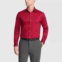 Van Heusen Ultra Flex Mens Slim Fit Stretch Fabric Wrinkle Free Long Sleeve Dress Shirt